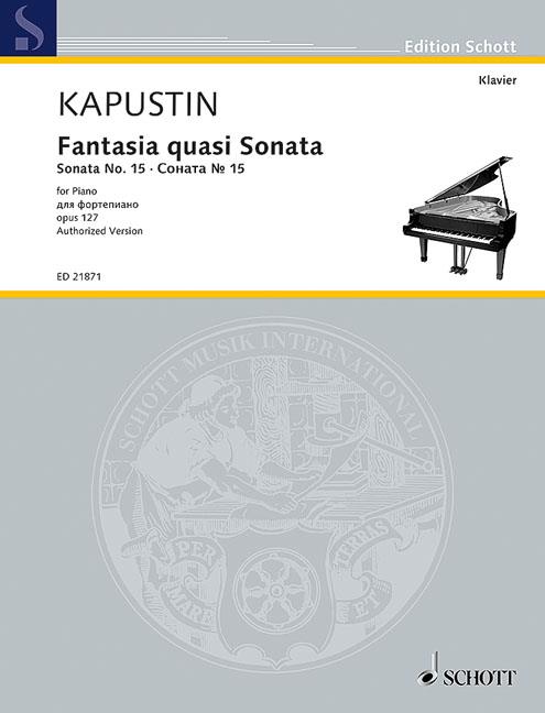 Fantasia quasi Sonata op. 127 - Sonata No. 15 - na klavír