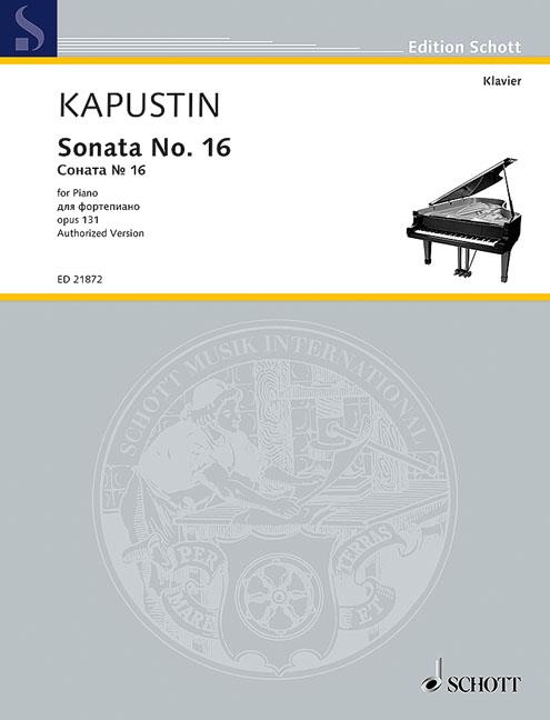 Sonata No. 16 op. 131 - na klavír