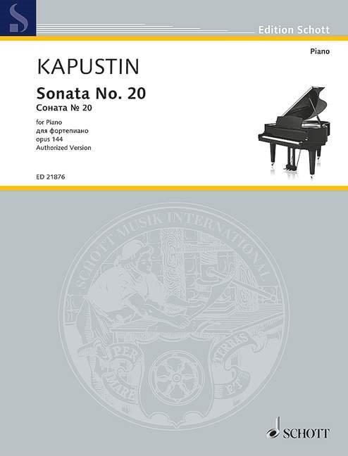 Sonata No. 20 op. 144 - na klavír