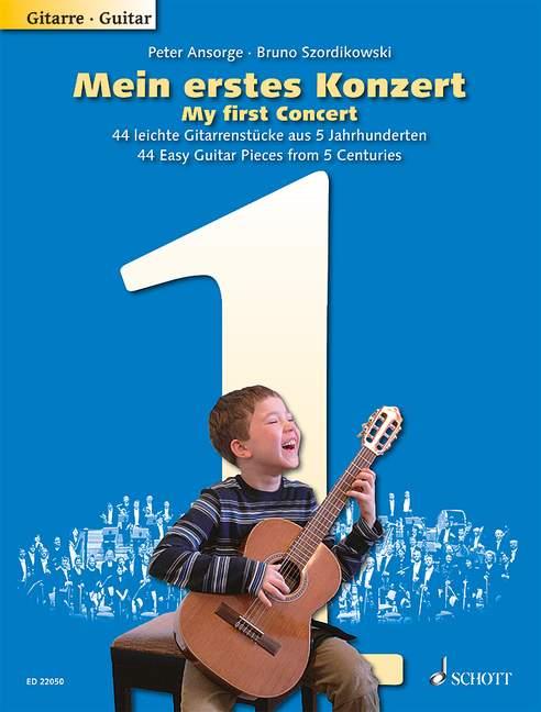 My First Concert - 44 Easy Guitar Pieces from 5 Centuries - pro kytaru