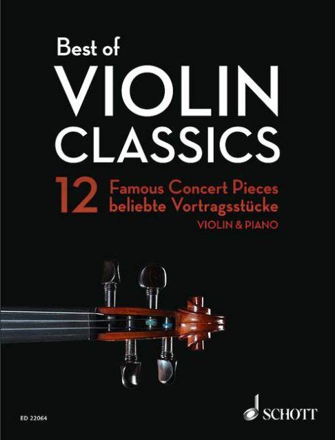 Best of Violin Classics - 12 slavných koncertních skladeb pro housle a klavír