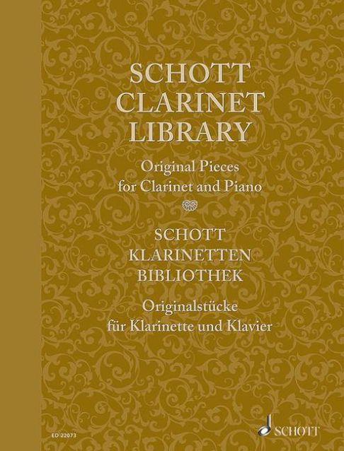 Schott Clarinet Library - Original Pieces - klarinet a klavír