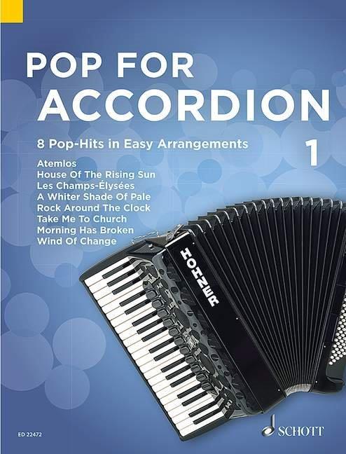 Pop For Accordion Band 1 - 8 Pop-Hits in Easy Arrangements - pro akordeon