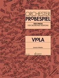 Orchester Probespiel Viola - Klangbeispiele wichtiger Passagen aus der Opern- und Konzertliteratur - pro violu