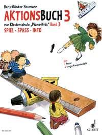 Piano Kids 3 Aktionsbuch - noty pro klavír