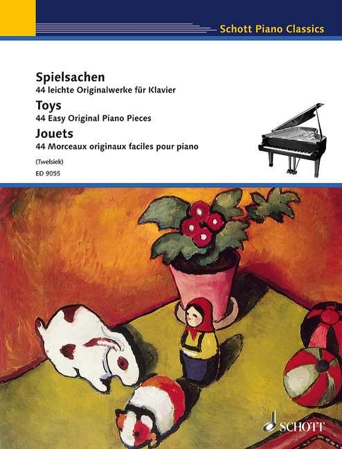 Toys - 44 Easy Original Piano Pieces - noty na klavír