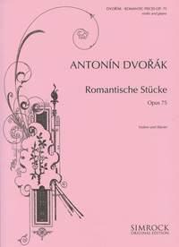 Romantic Pieces For Violin And Piano Op.75 noty pro housle a klavír