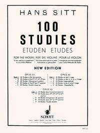 100 Studies - Etüden - Études Opus 32 Vol. 1 - etudy pro housle