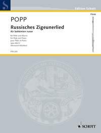 Russisches Zigeunerlied Opus 462/2 - noty pro příčnou flétnu a klavír