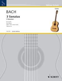 3 Sonatas BWV 1001/1003/1005 - na kytaru