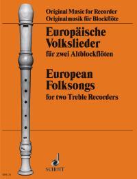Europaische Volkslieder - altová flétna duet