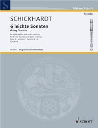 Leichte Sonaten(6) 2 - altová flétna a klavír