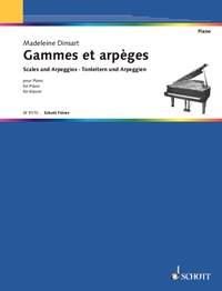 Scales and Apreggios - Mnemonic Process for the Study of the Fingering on the Piano - stupnice a akordy na klavír