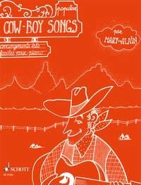 Popular Cow-Boy Songs - Arrangements facies pour piano et paroles francaises - noty na klavír
