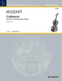 Cadences to the Violin Concertos - pro housle