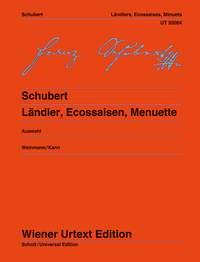 Selected Ländler, Ecossaisen & Minutes - na klavír