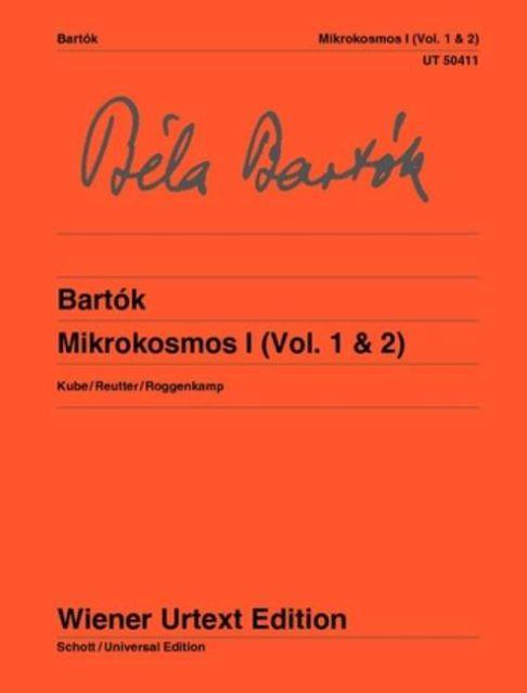 Mikrokosmos Band 1 (Vol. 1 & 2) - Nach den Quellen hrsg. von Michael Kube und Jochen Reutter - pro klavír