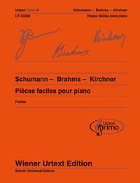 Schumann - Brahms - Kirchner Band 4 - Pièces faciles pour piano avec conseils d'exercice - pro klavír