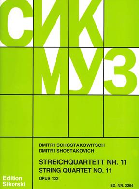 Streichquartett Nr. 11 - smyčcový kvartet