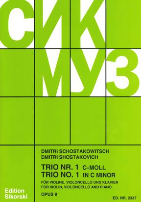 Piano Trio 1 Op.8 - housle violoncello a klavír