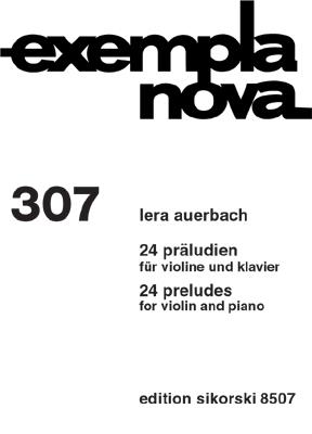 24 Präludien - für Violine und Klavier - na housle a klavír