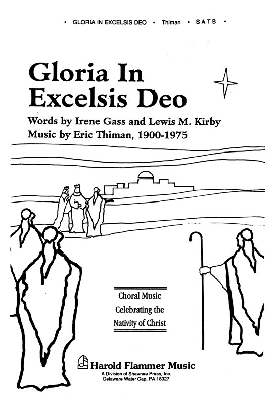 Eric Thiman: Gloria In Excelsis Deo (SATB)