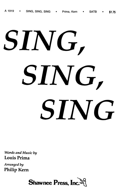 Louis Prima: Sing, Sing, Sing!