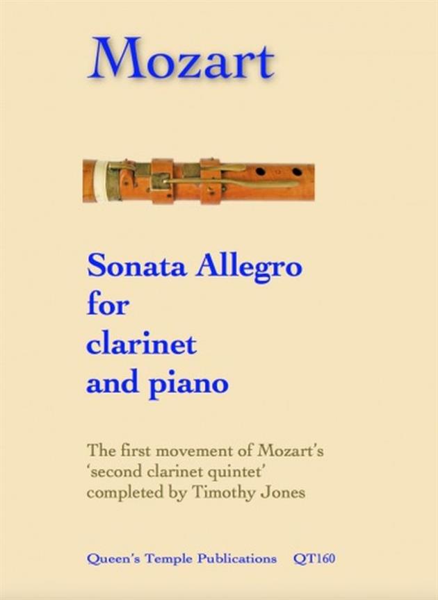 Sonata Allegro For Clarinet & Piano - klarinet a klavír