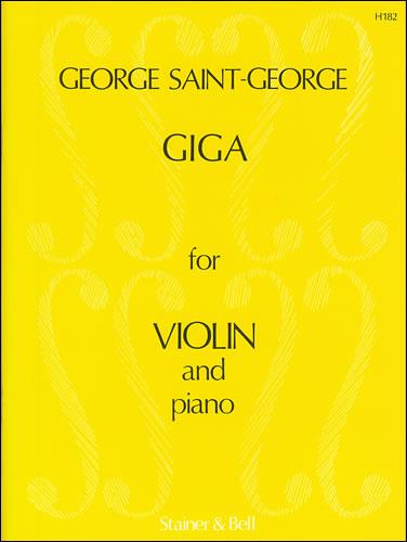 Giga For Violin and Piano - housle a klavír
