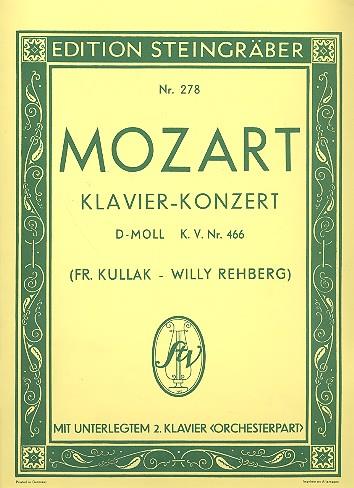 Konzert d-moll KV466 für Klavier und Orchester - für 2 Klaviere  - pro dva klavíry