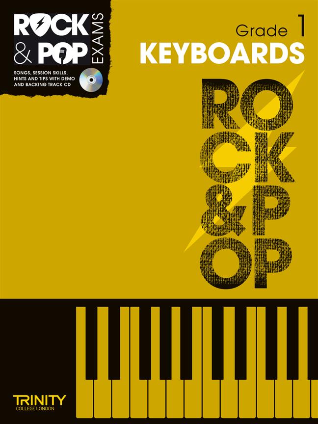 Rock & Pop Exams: Keyboards Grade 1-CD - Electronic Keyboard - pro keyboard