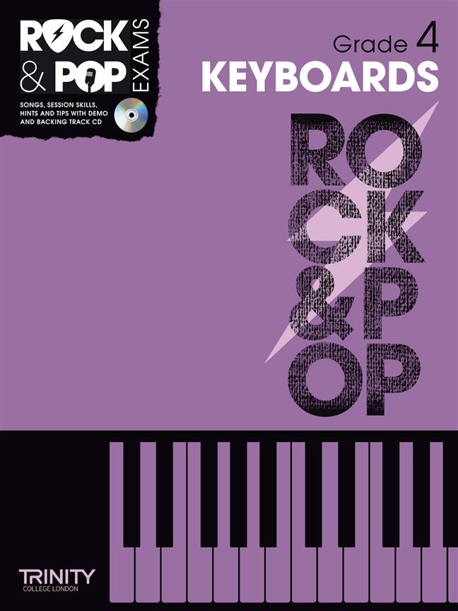 Rock & Pop Exams: Keyboards Grade 4-CD - Electronic Keyboard - pro keyboard
