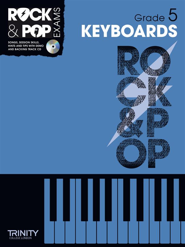 Rock & Pop Exams: Keyboards Grade 5-CD - Electronic Keyboard - pro keyboard
