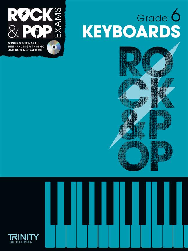 Rock & Pop Exams: Keyboards Grade 6-CD - Electronic Keyboard - pro keyboard