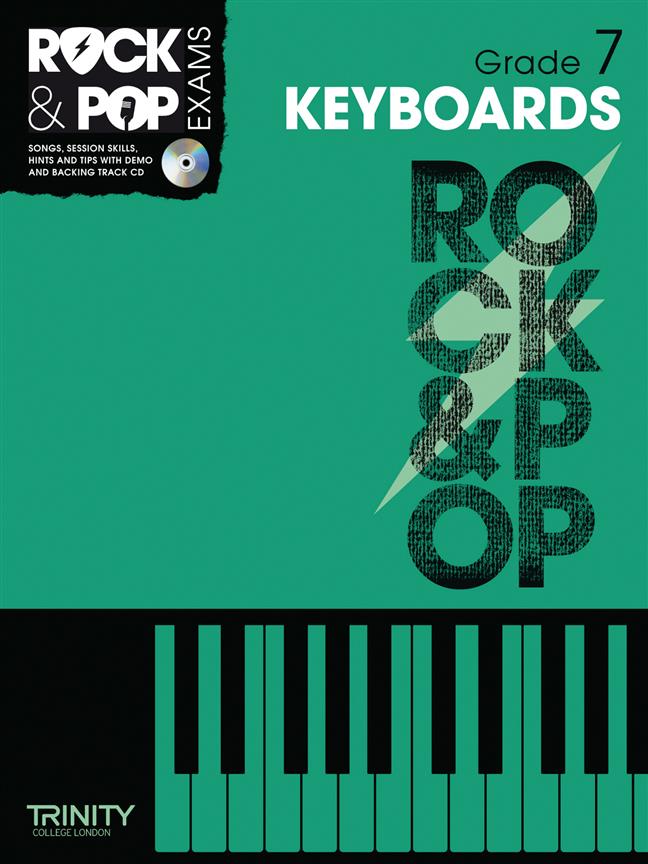 Rock & Pop Exams: Keyboards Grade 7-CD - Electronic Keyboard - pro keyboard