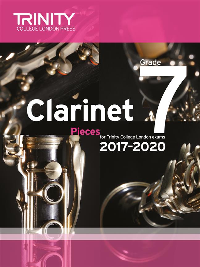 Clarinet Exam Pieces Grade 7, 2017?2020 - klarinet a klavír