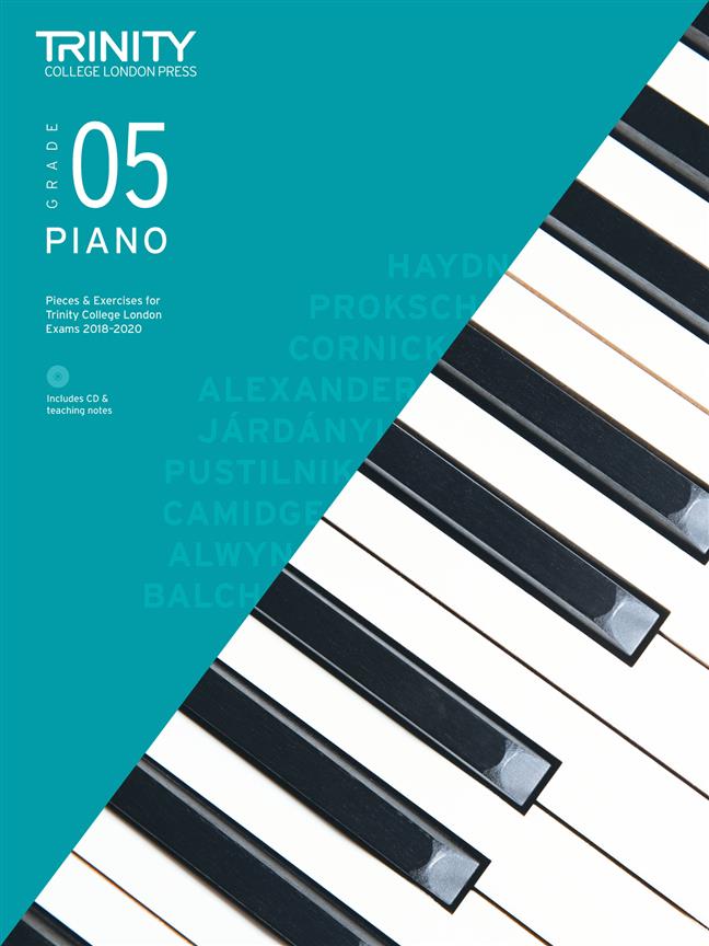 Piano Exam Pieces 2018-2020 Grade 5 - noty na klavír