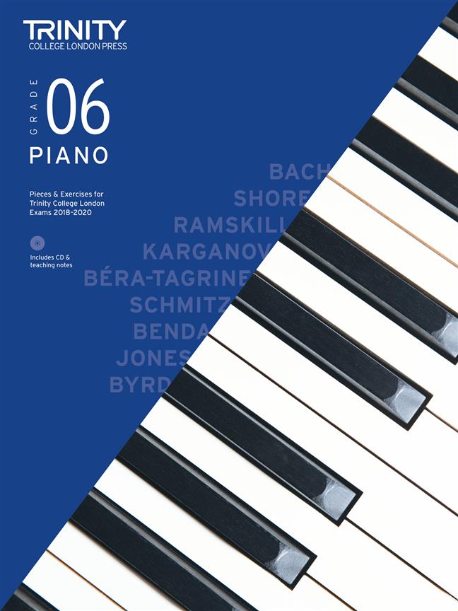 Piano Exam Pieces 2018-2020 Grade 6 - noty na klavír