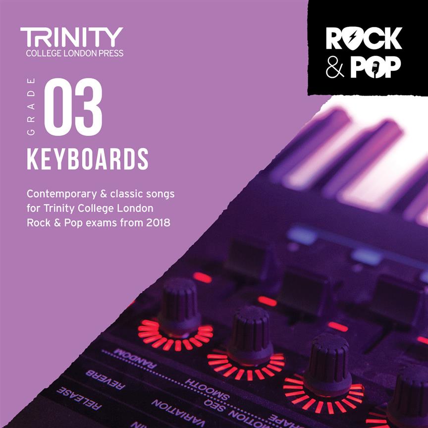 Trinity Rock and Pop 2018-20 Keyboards Grade 3 - pro keyboard