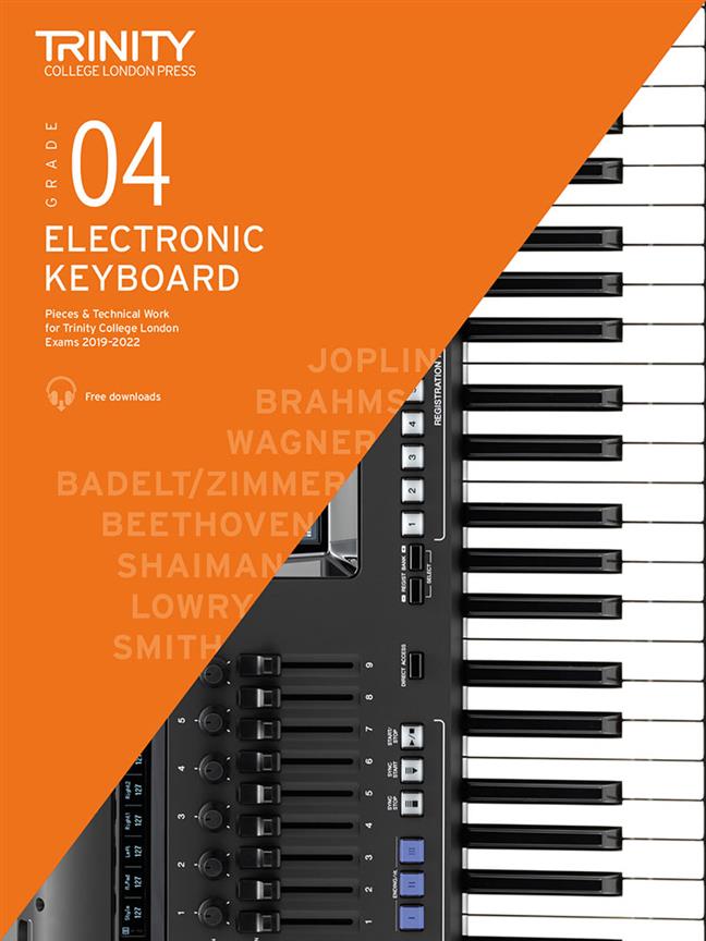 Grade 4 Electronic Keyboard Exam Pieces 2019?2022 - and Technical Work - Grade 4 - pro keyboard