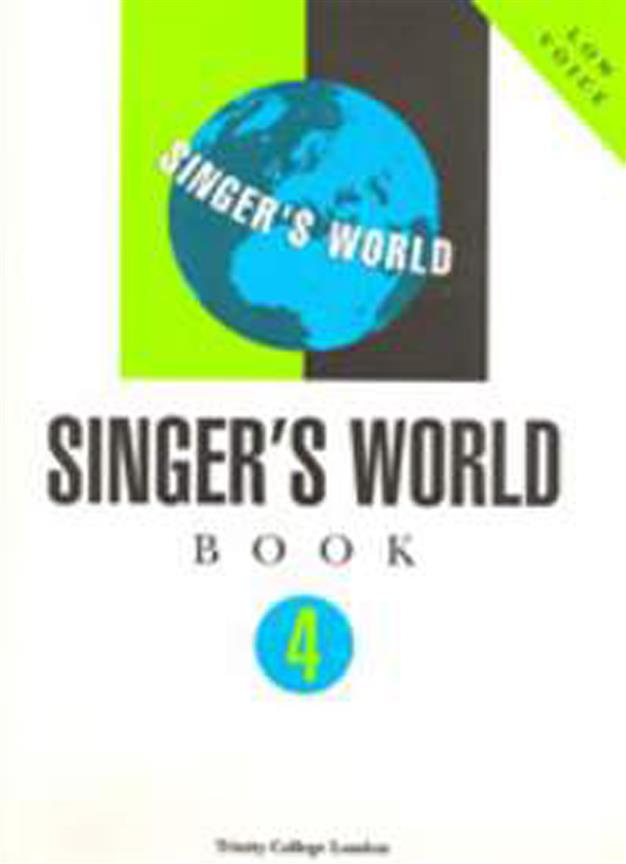 Singer's World Book 4 (low voice) - Voice and piano (classical) - zpěv a klavír