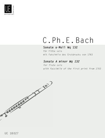Sonata La M.Wq 132 (Nastasi) - na příčnou flétnu