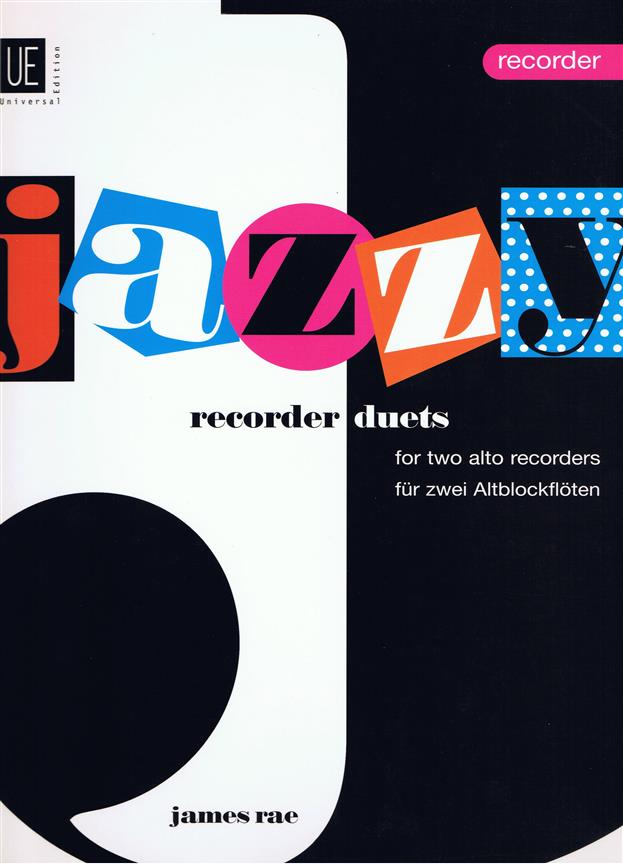 Jazzy Recorder Duets -  duety pro dvě altové flétny
