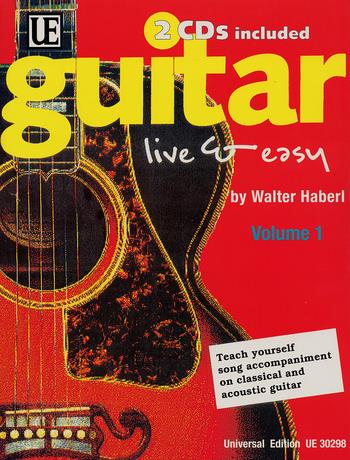 UE Guitar live & easy- with 2 CD's Band 1 - A Guitar course right from the beginning