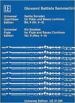 6 Sonatas: Sonatas Nos. 4-6 (vol. 2) - For flute and piano