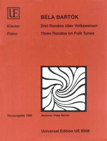 Three Rondos On Folk Tunes - pro klavír