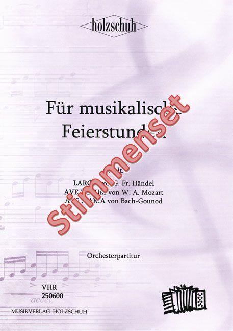 Für musikalische Feierstunden
