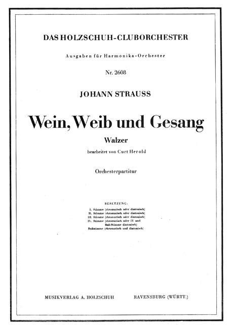 Wein Weib Und Gesang