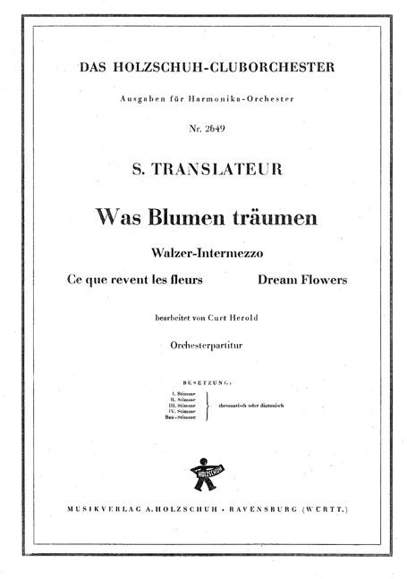 Was Blumen träumen