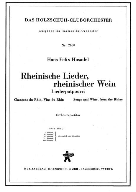 Rheinische Lieder, rheinischer Wein